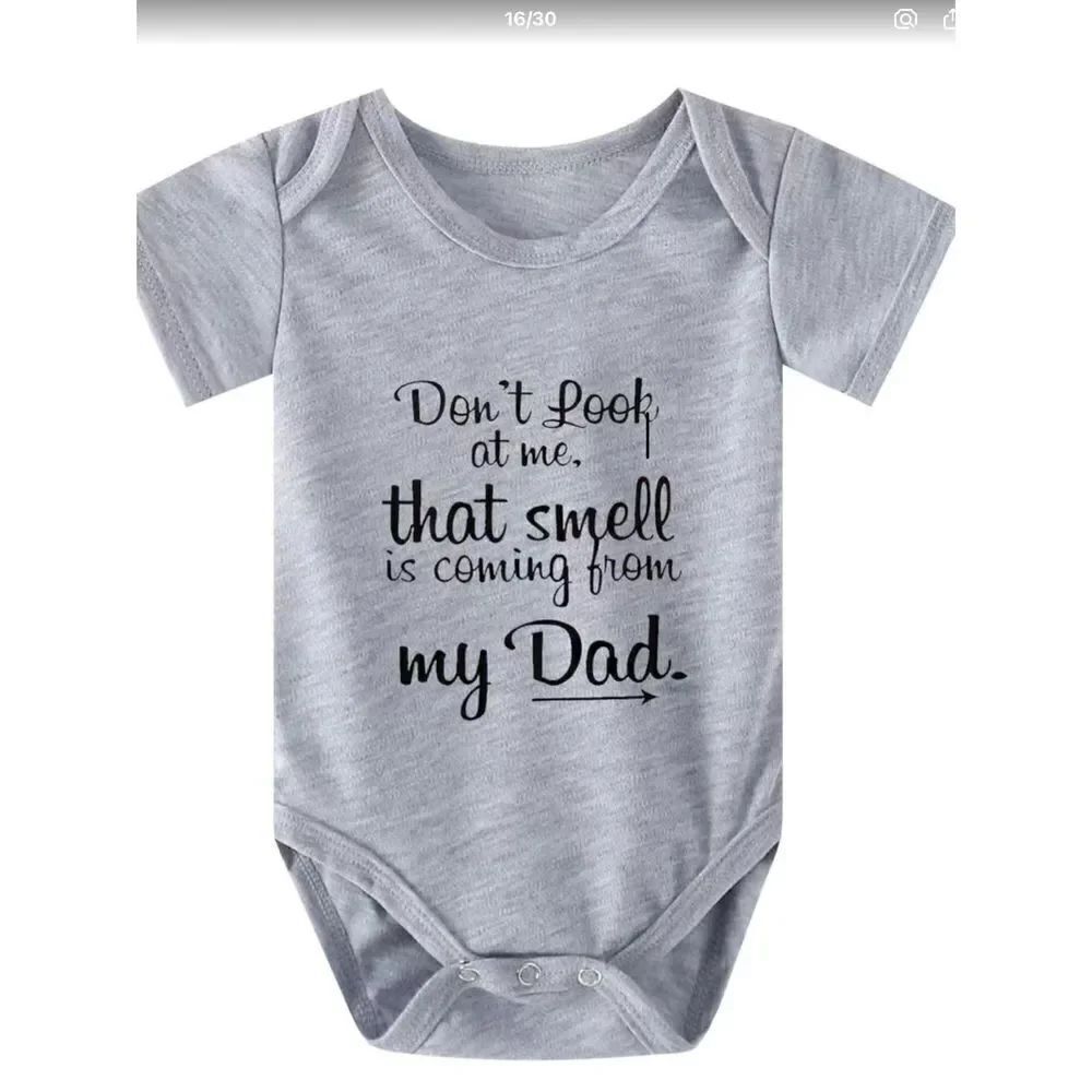 New Funny Pattern Baby Romper 3-6M